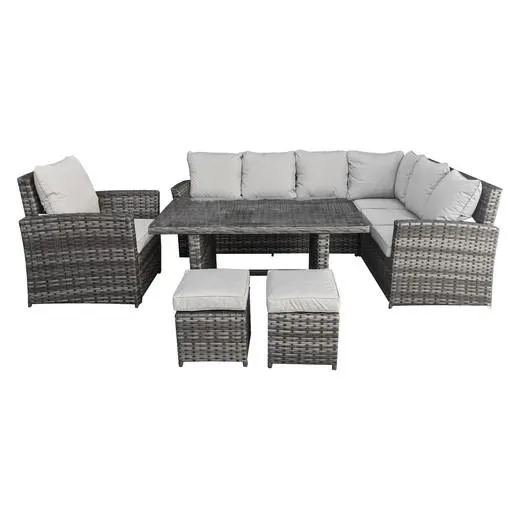 Garden Corner Sofa and Chair Set