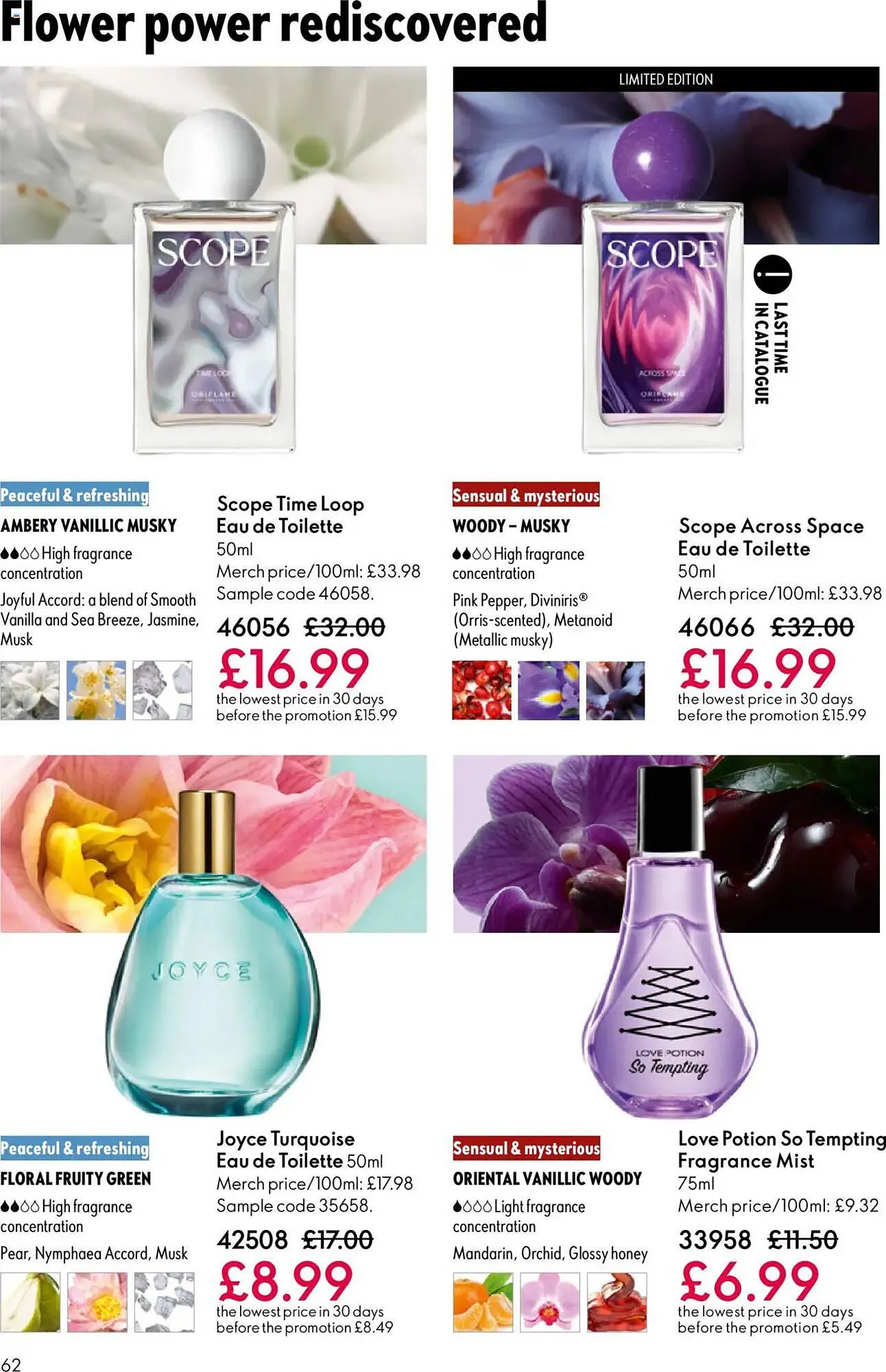 Oriflame catalogue from 22 October to 11 November 2025 - Catalogue Page 62