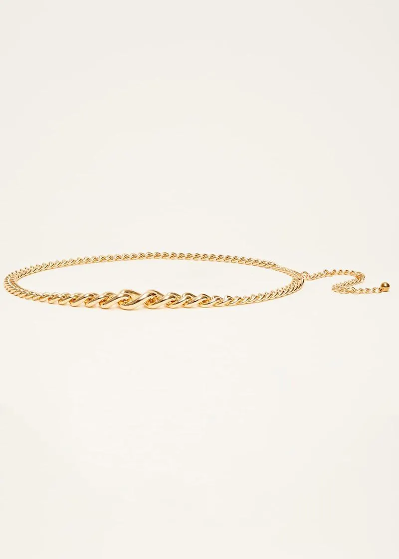 Graduated Link Chain Belt