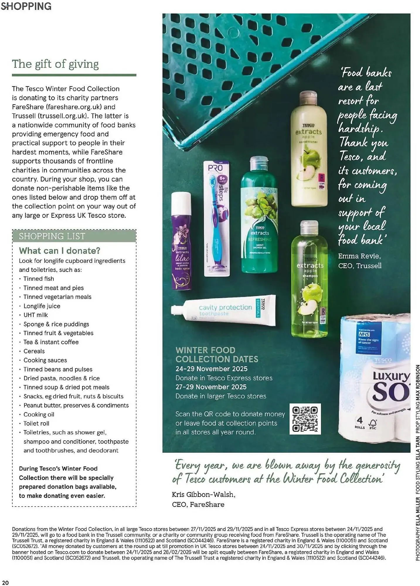 Tesco leaflet from 1 November to 30 November 2025 - Catalogue Page 20