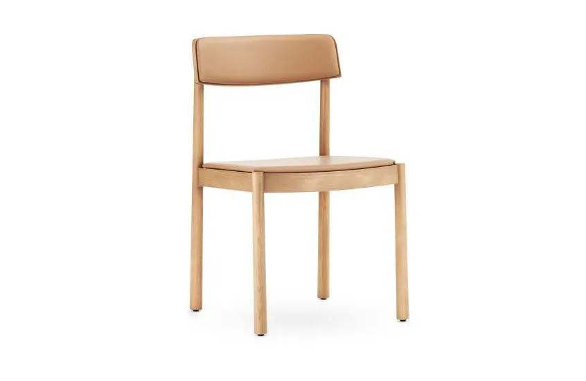 Timb Dining Chair Ultra Leather Camel