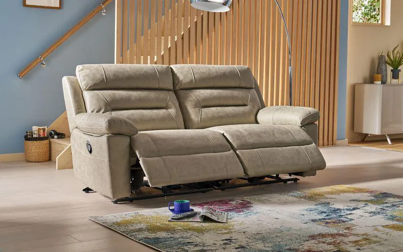 Fenix 3 Seater Manual Recliner Sofa