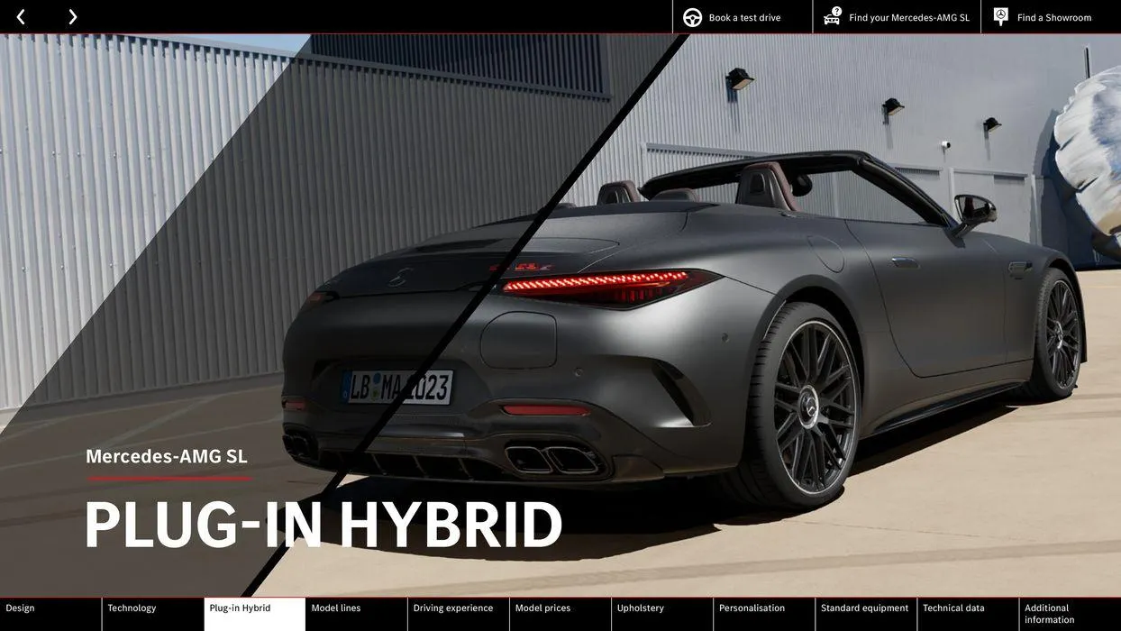 Mercedes-AMG SL from 24 August to 24 August 2025 - Catalogue Page 14