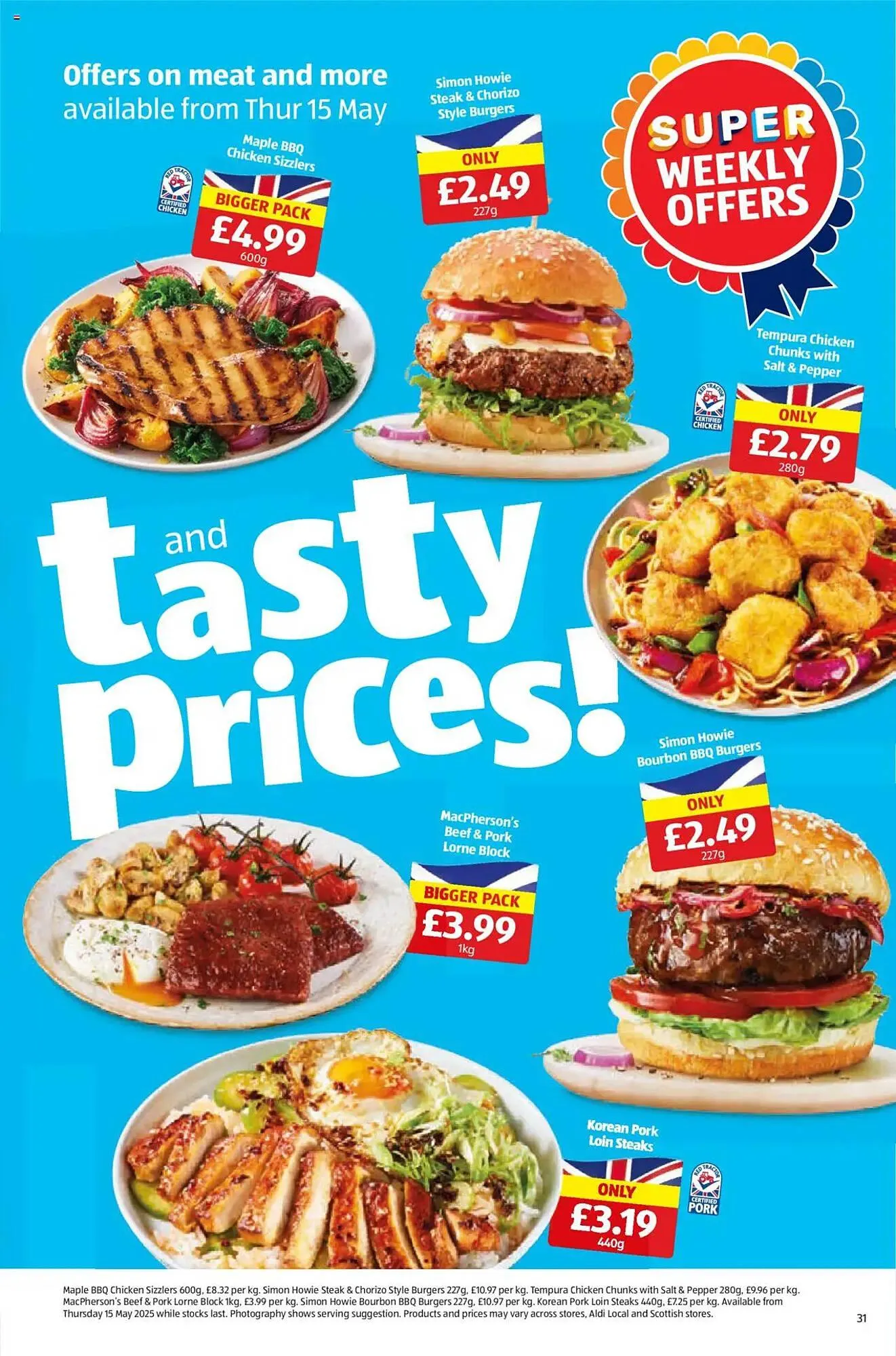 Aldi leaflet from 15 May to 18 May 2025 - Catalogue Page 31