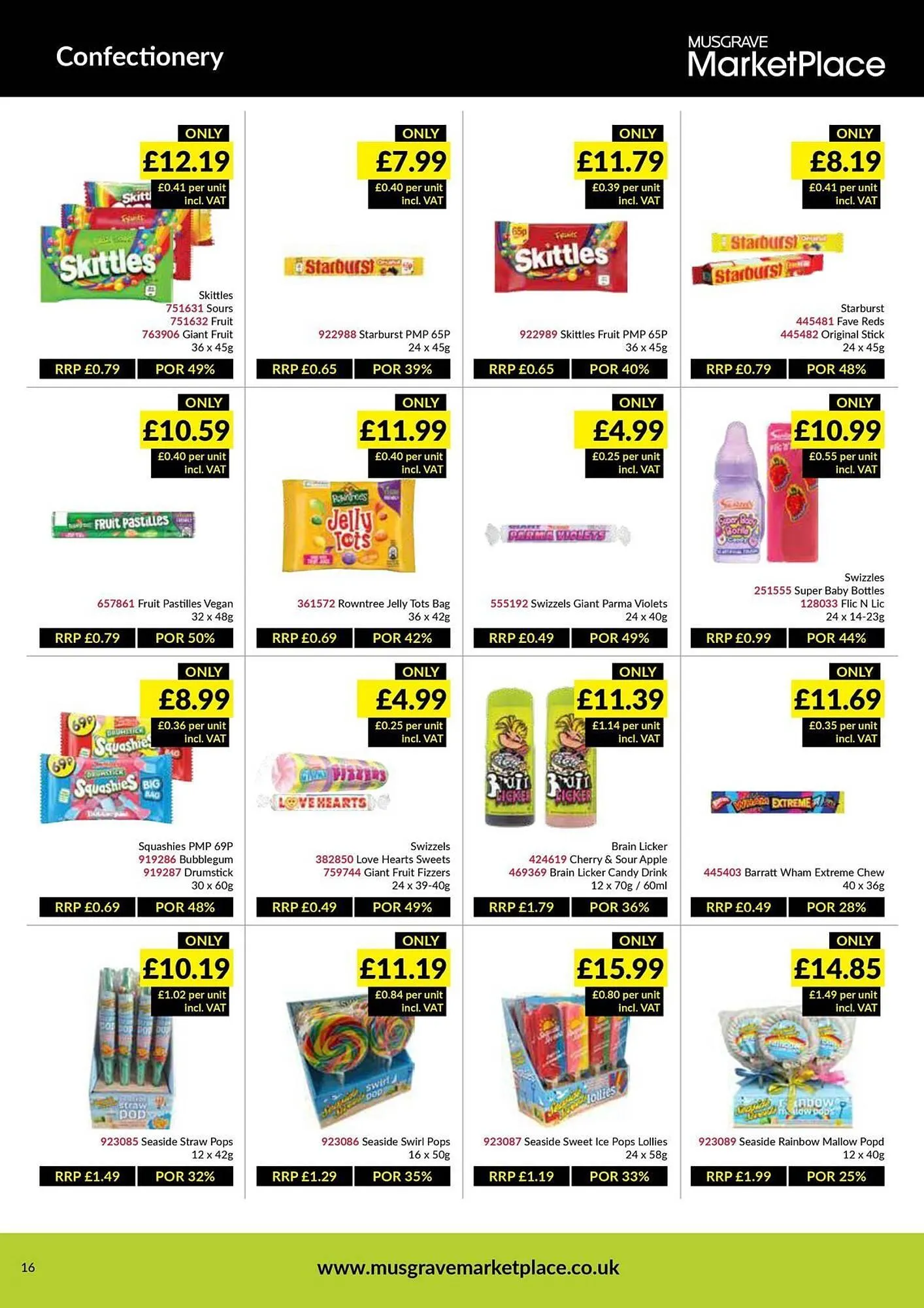 Musgrave MarketPlace leaflet from 3 June to 22 June 2025 - Catalogue Page 16