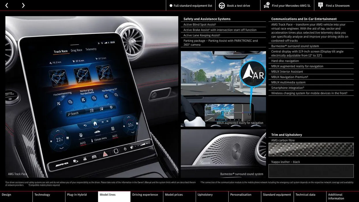 Mercedes-AMG SL from 24 August to 24 August 2025 - Catalogue Page 31