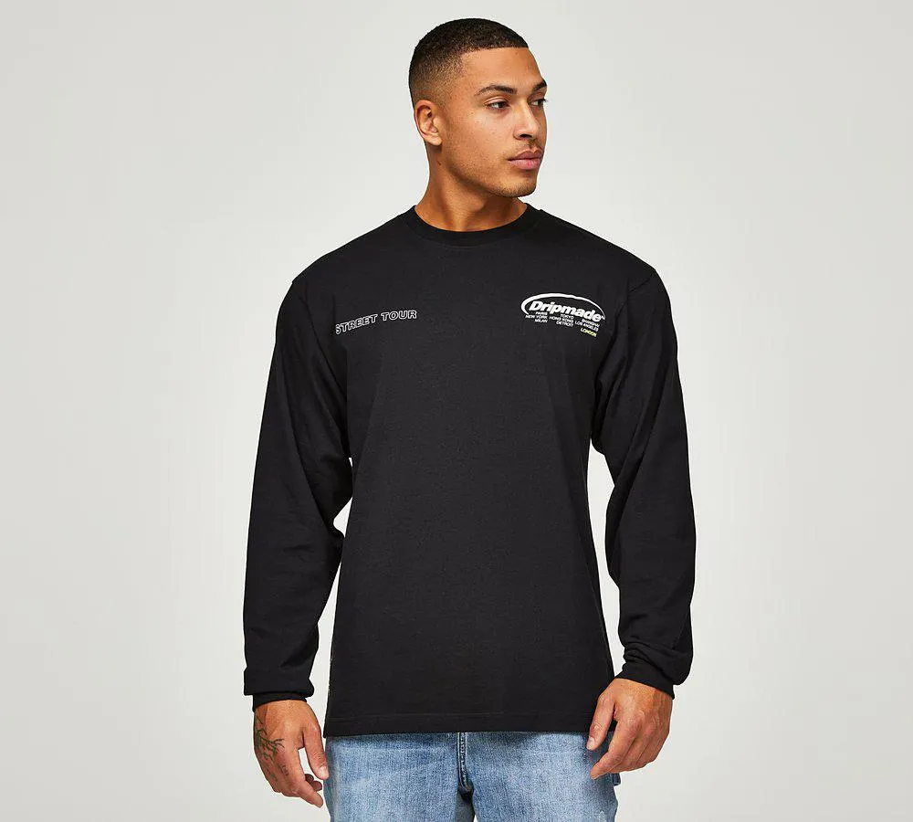 Street Tour Boxy Fit Long Sleeve T-Shirt