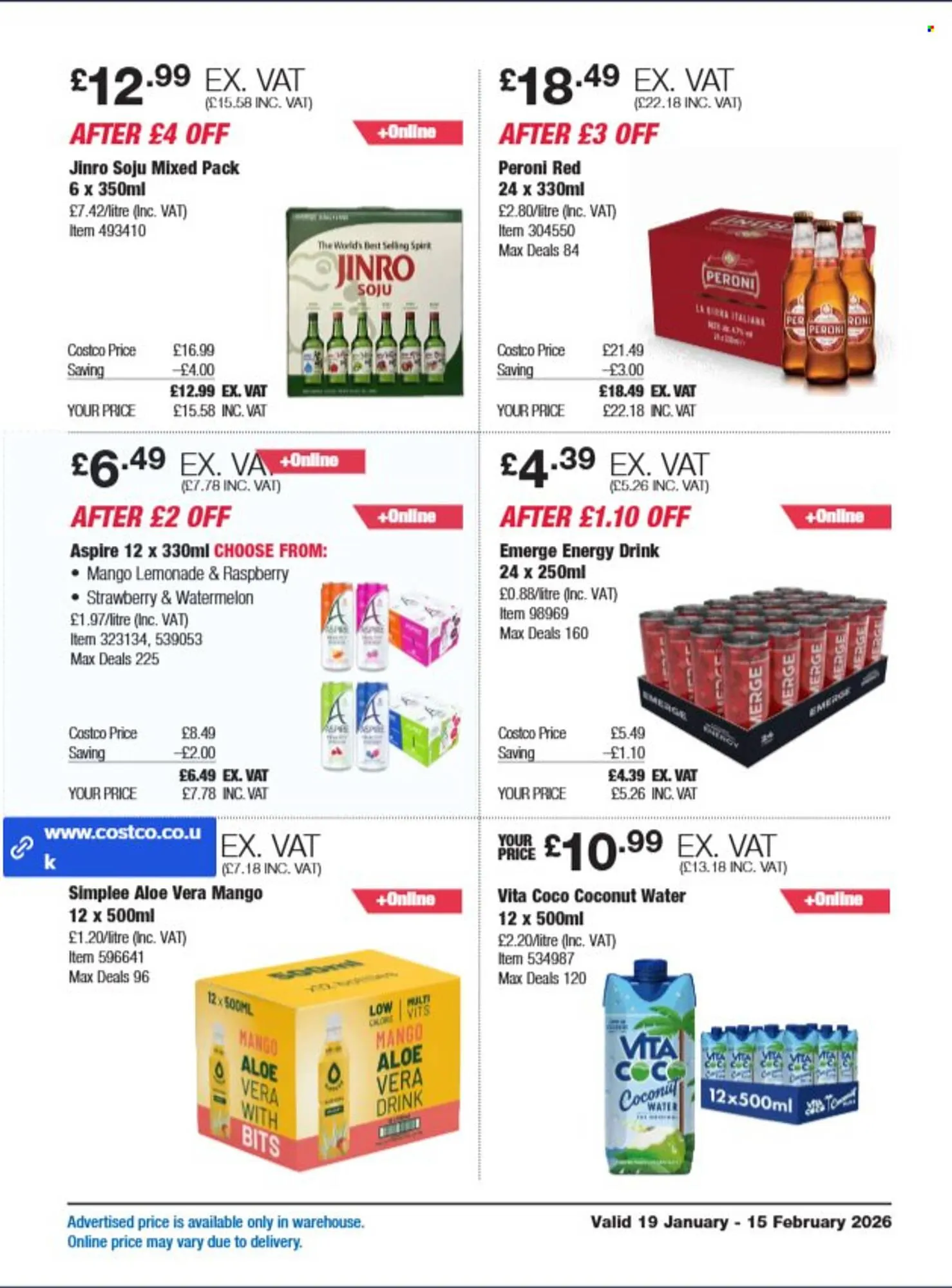 Costco leaflet from 10 January to 15 February 2026 - Catalogue Page 15