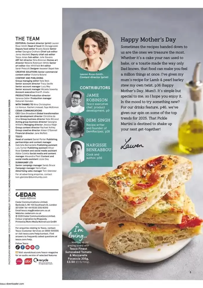 Tesco Magazine - March 2025 from 6 March to 31 March 2025 - Catalogue Page 3