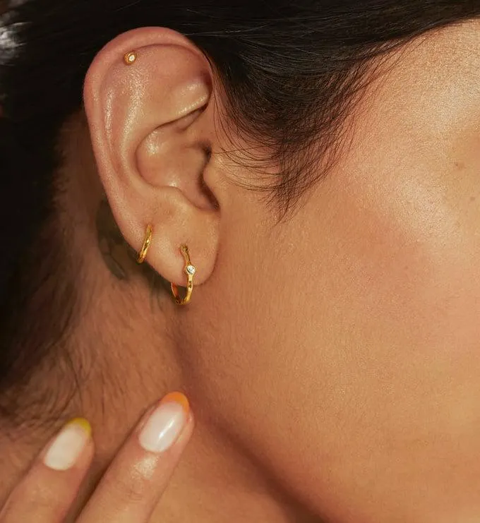 Siren and Linear Diamond Ear Stack