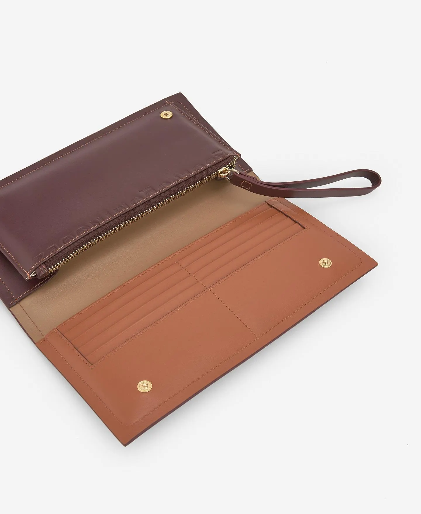 Responsible leather large wallet