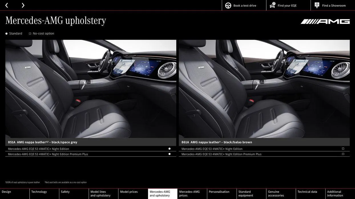 Mercedes Benz EQE Saloon from 31 August to 31 August 2025 - Catalogue Page 45