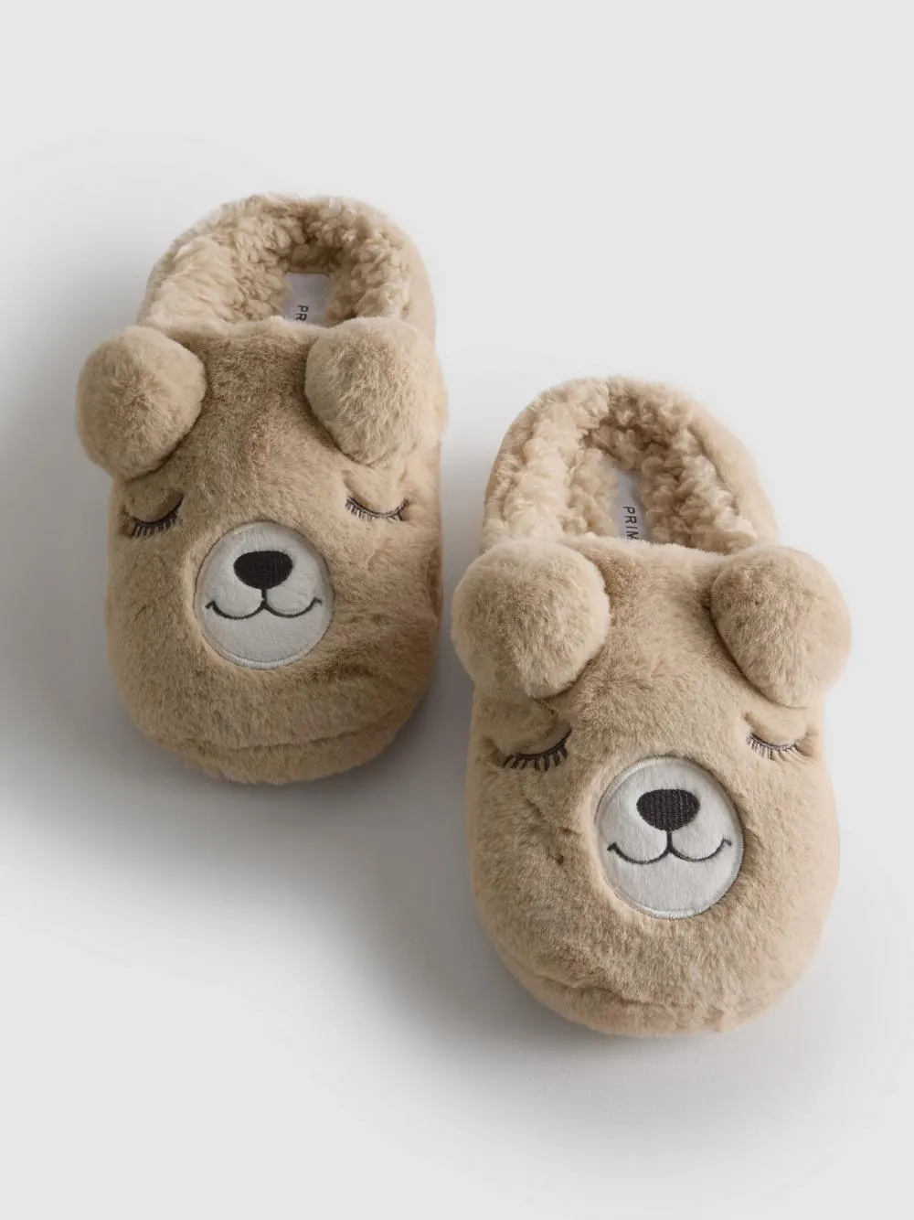 Teddybär-Hausschuhe