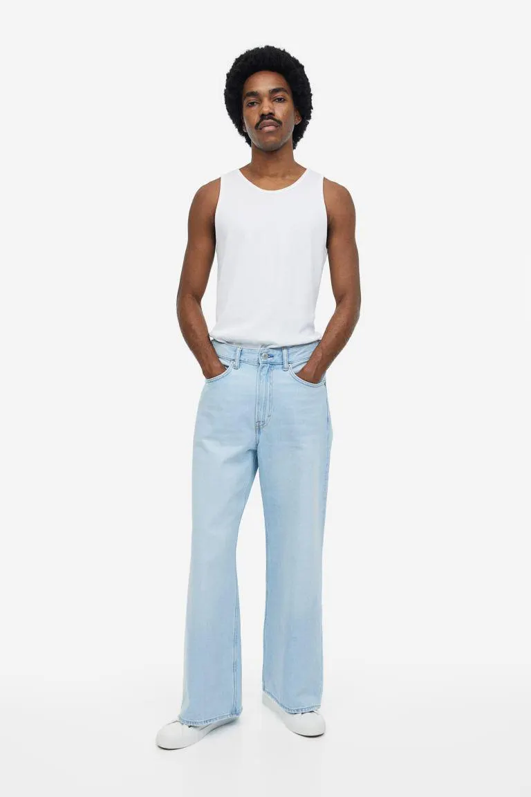 Bootcut Loose Jeans