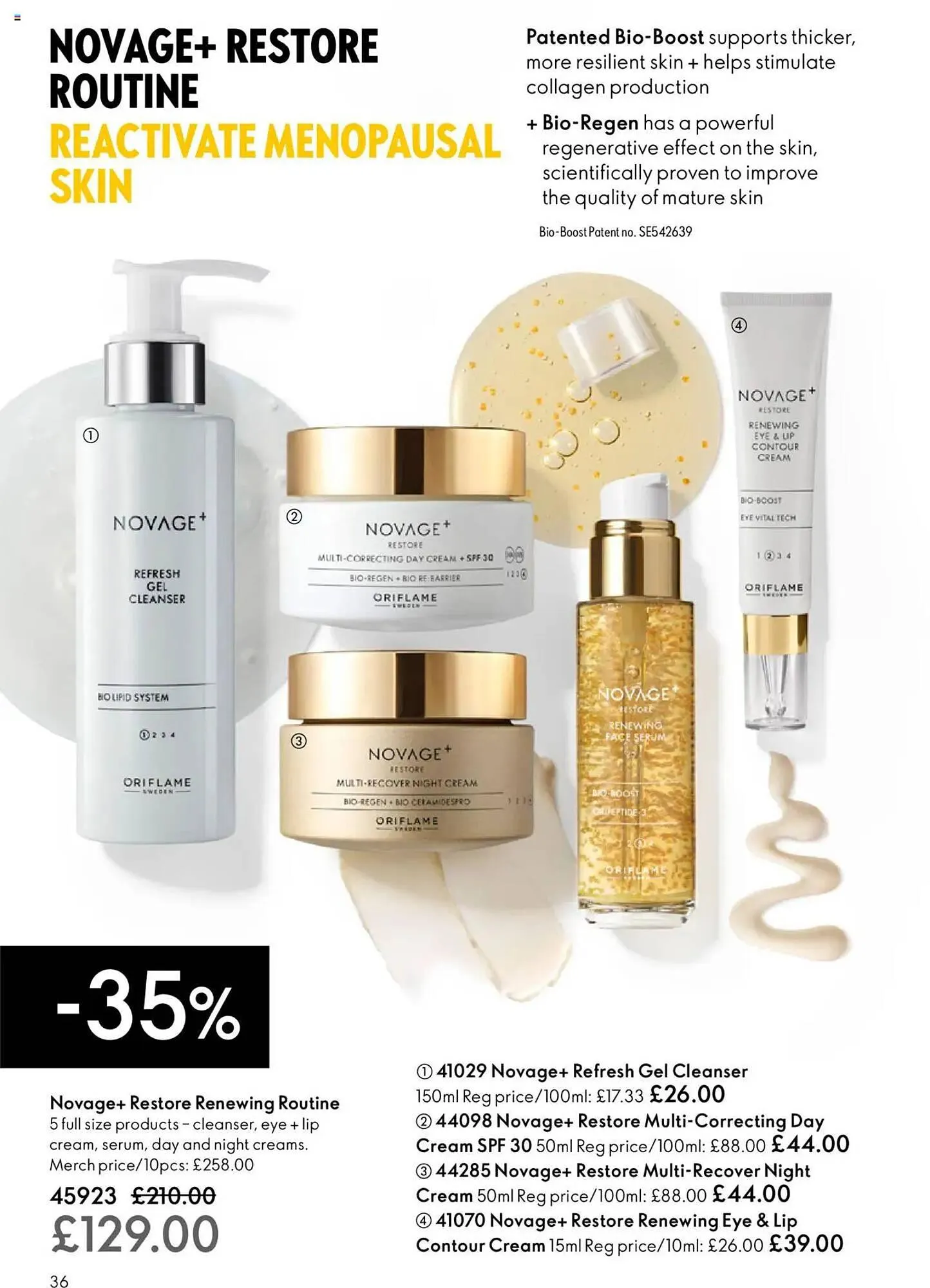 Oriflame leaflet from 11 September to 1 October 2025 - Catalogue Page 36
