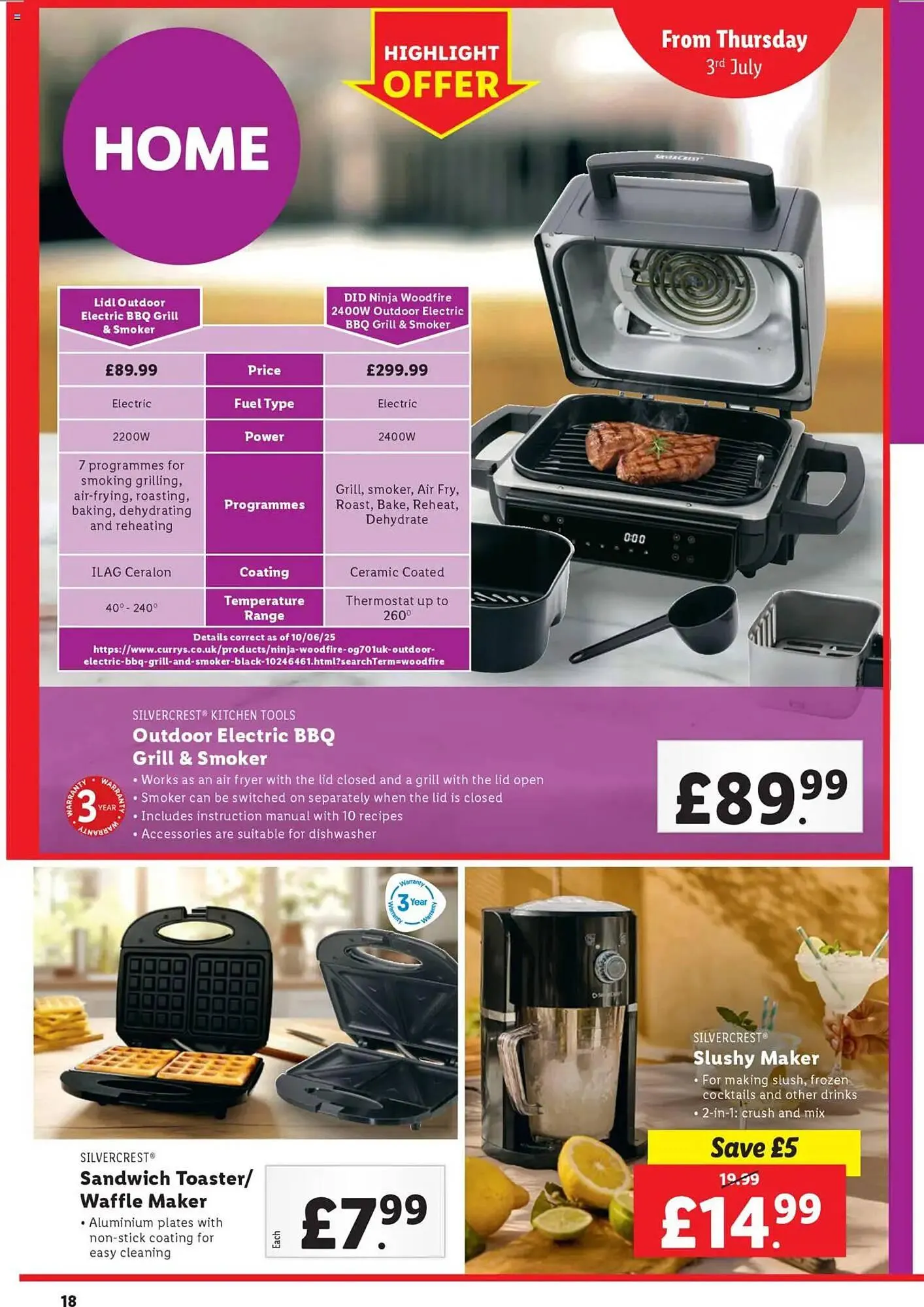Lidl leaflet from 3 July to 9 July 2025 - Catalogue Page 18