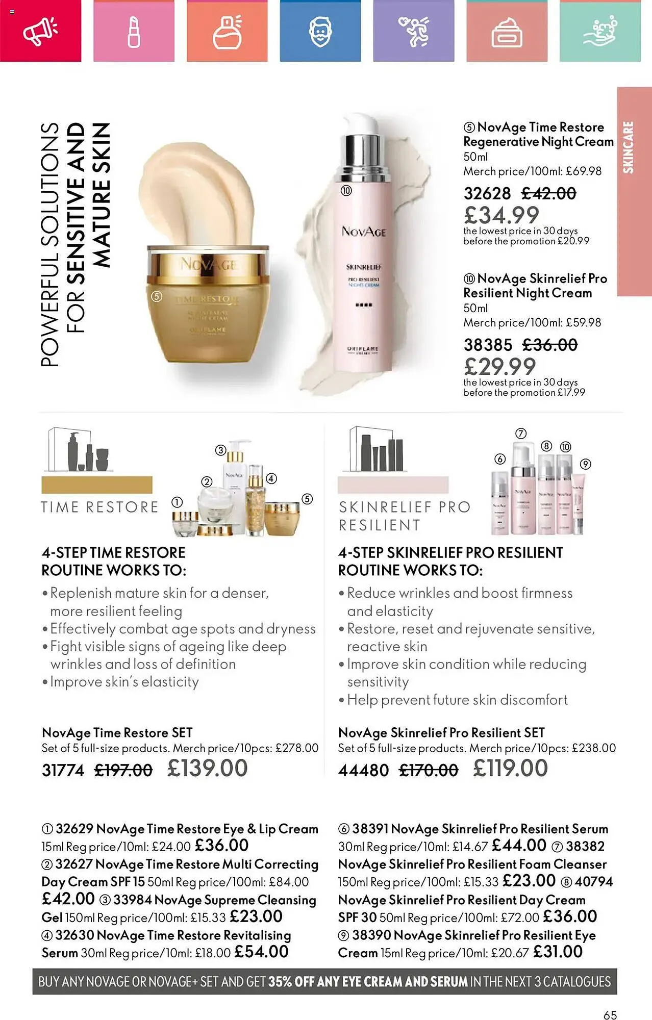 Oriflame leaflet from 3 January to 22 January 2025 - Catalogue Page 65