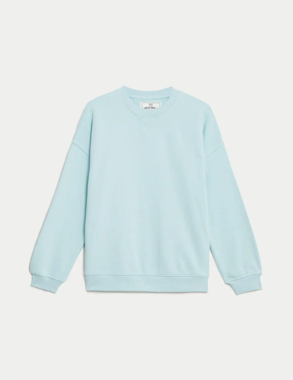 Cotton Rich Plain Sweatshirt (6-16 Yrs)