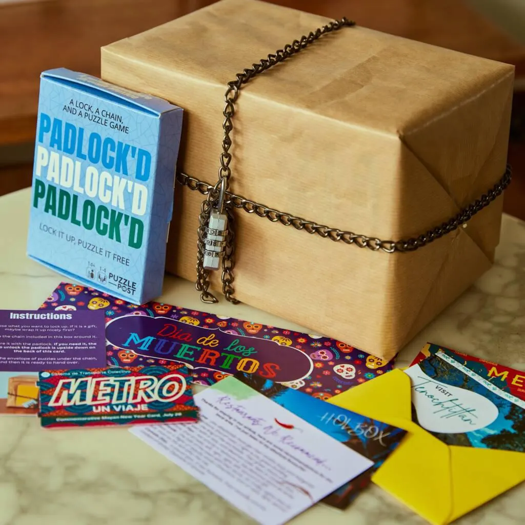 A Lock, A Chain And A Puzzle Game! Padlock'd: Mexico