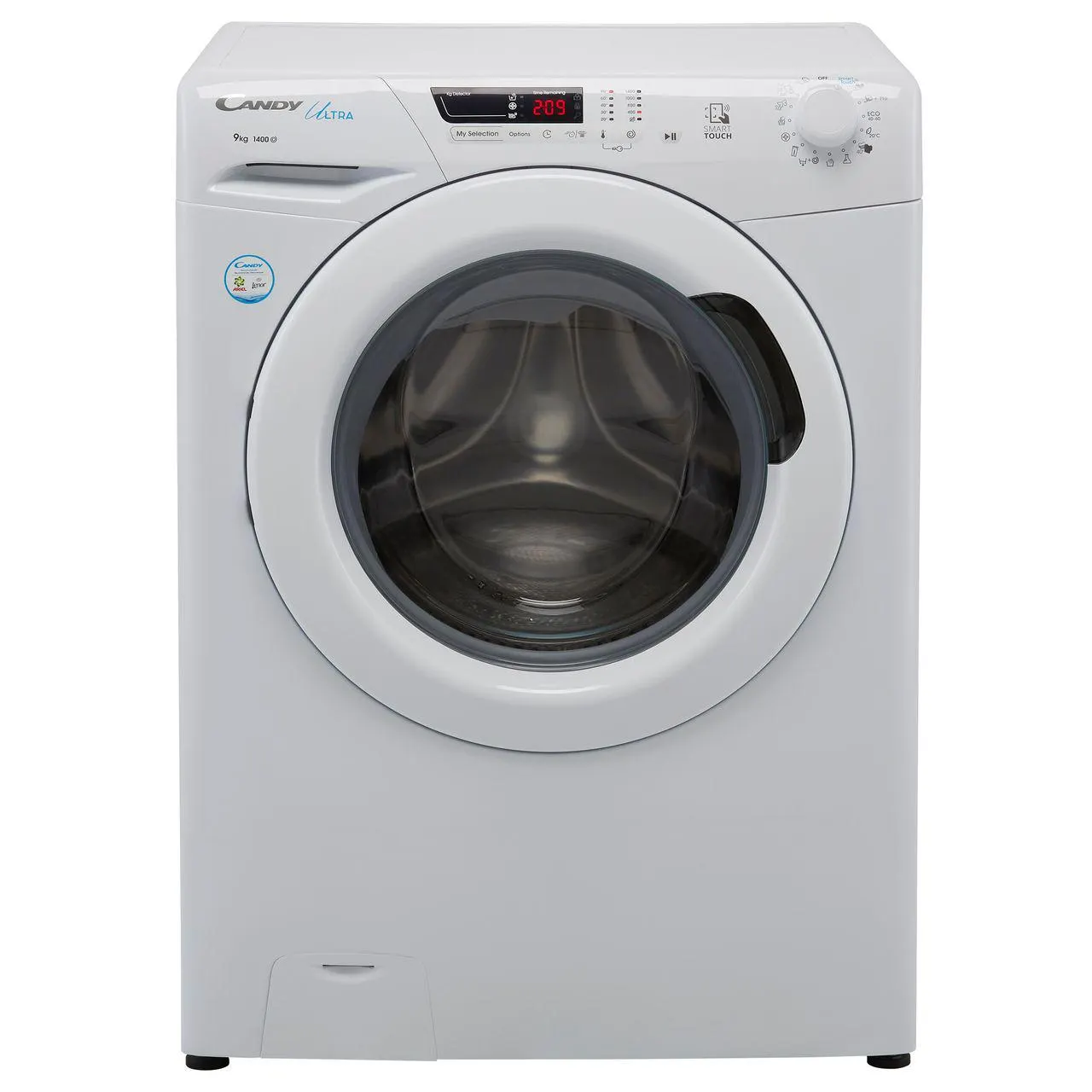 Candy Ultra HCU1492DE/1 9Kg Washing Machine with 1400 rpm - White - D Rated