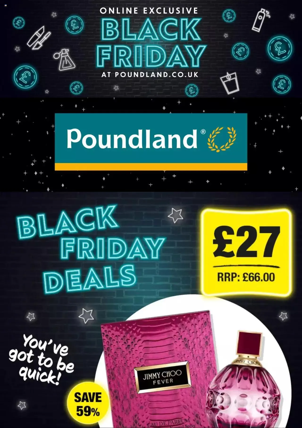 Poundland - Black Friday from 22 November to 31 December 2023 - Catalogue Page 1