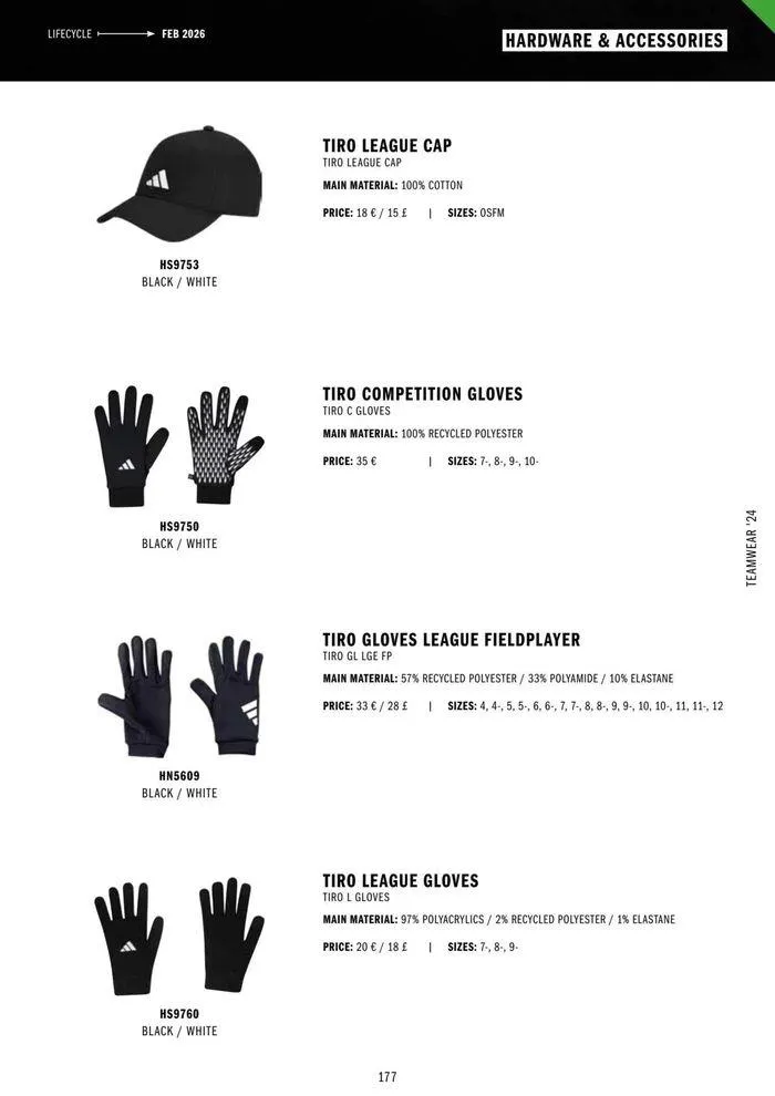 Adidas Teamwear 2024 from 11 March to 31 December 2024 - Catalogue Page 177