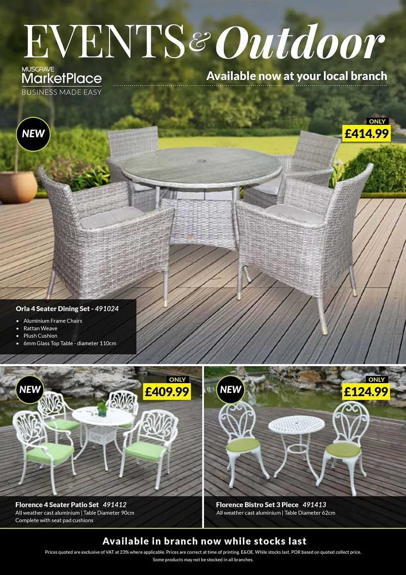 Musgrave MarketPlace leaflet - 1