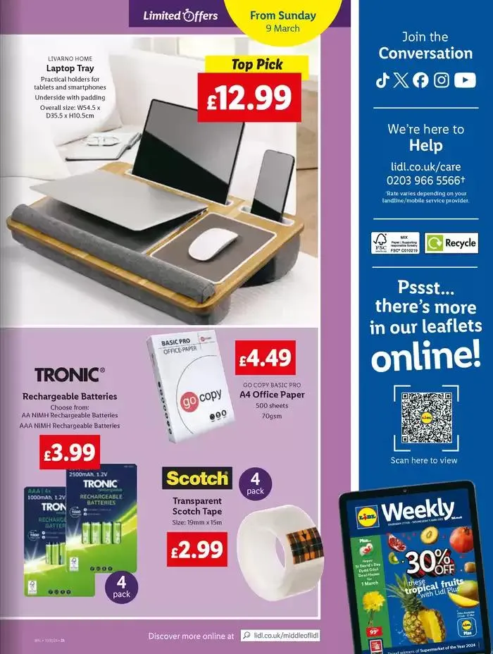 Current bargains and offers from 6 March to 12 March 2025 - Catalogue Page 23
