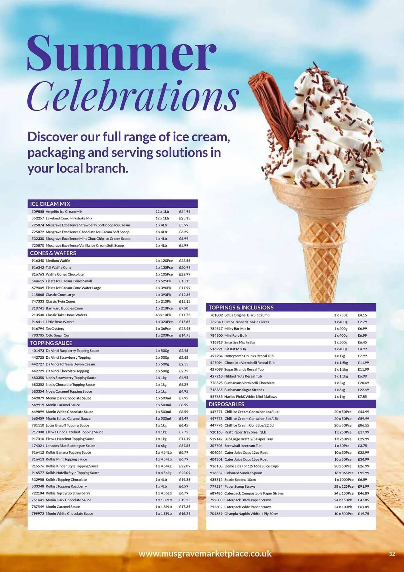 Musgrave MarketPlace leaflet from 23 April to 11 May 2025 - Catalogue Page 32