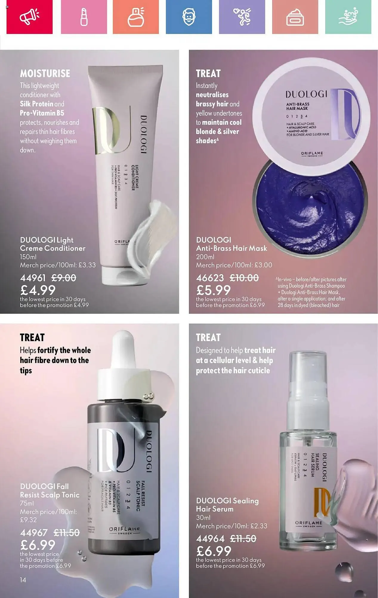 Oriflame leaflet from 31 July to 20 August 2025 - Catalogue Page 14