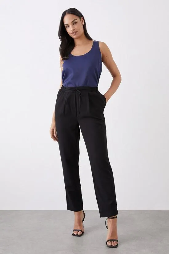 Tie Waist Formal Jogger