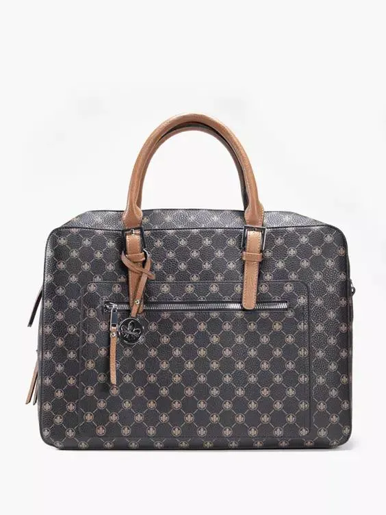 Rieker Black Monogram Handbag