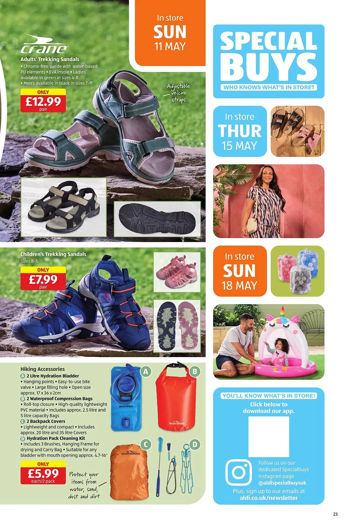 Aldi leaflet from 8 May to 11 May 2025 - Catalogue Page 23