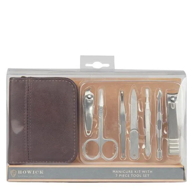 Howick Manicure Set in Tan