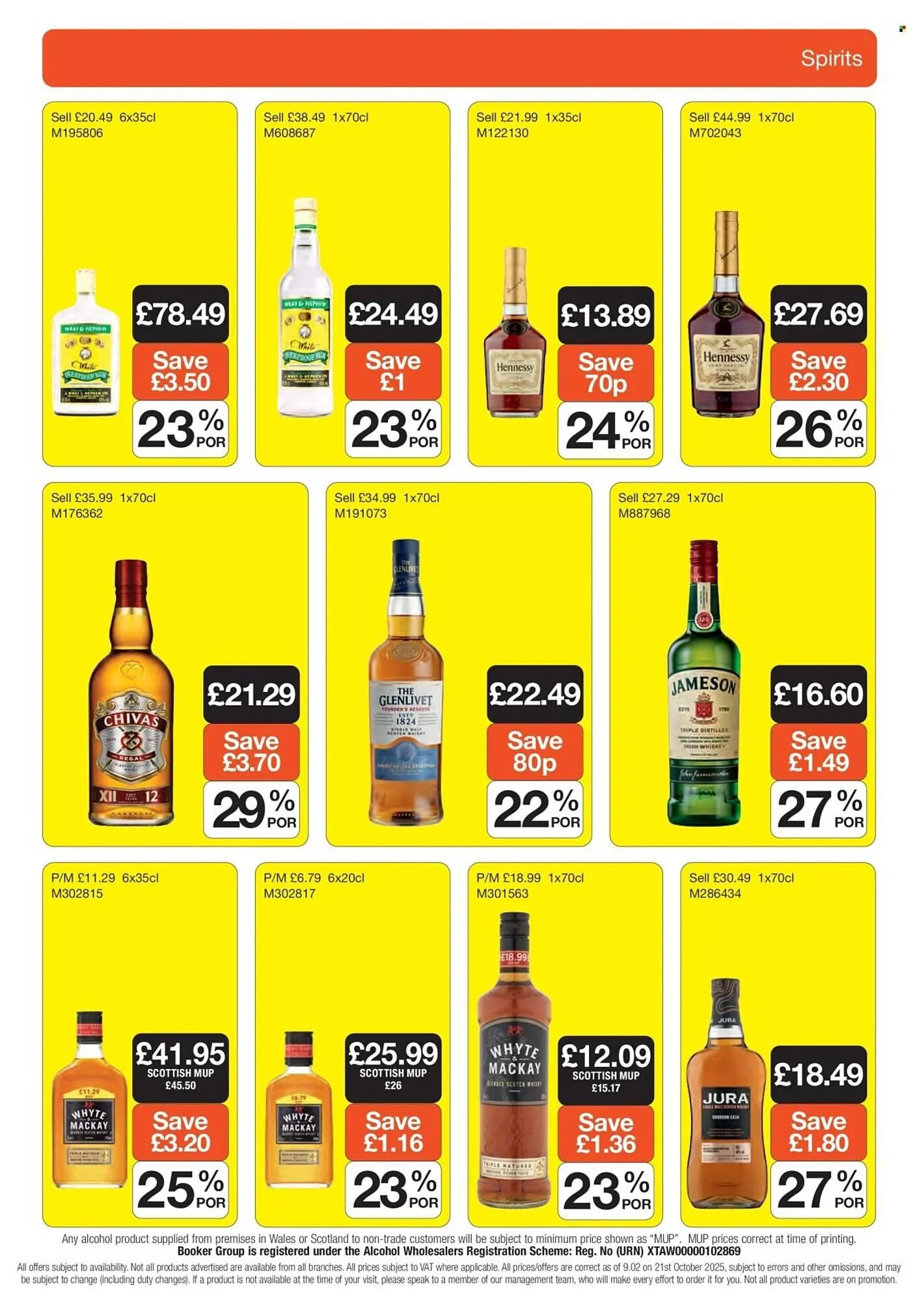 Booker Wholesale brochure from 5 November to 2 December 2025 - Catalogue Page 21