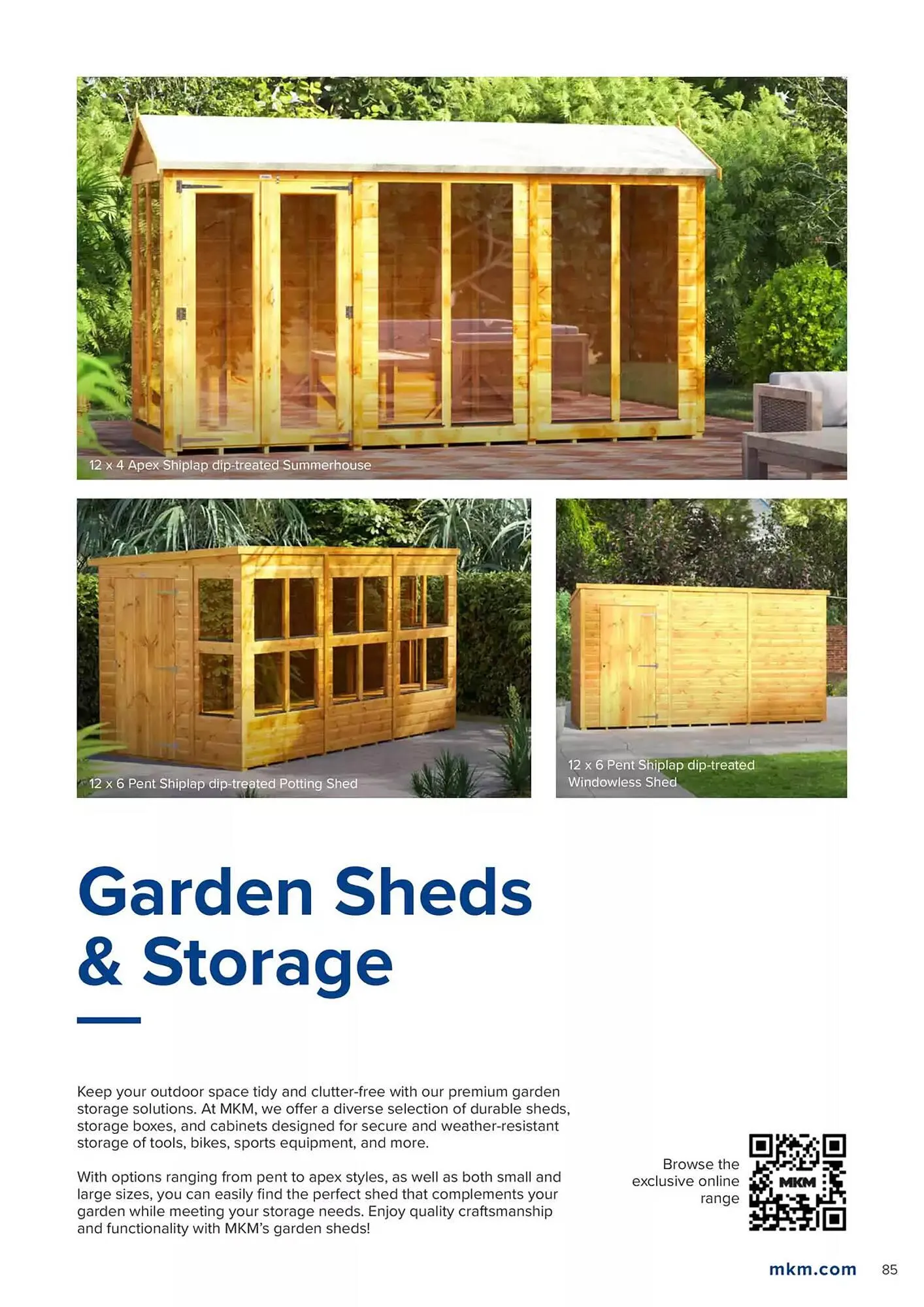 MKM Building Supplies leaflet from 4 March to 31 December 2025 - Catalogue Page 85