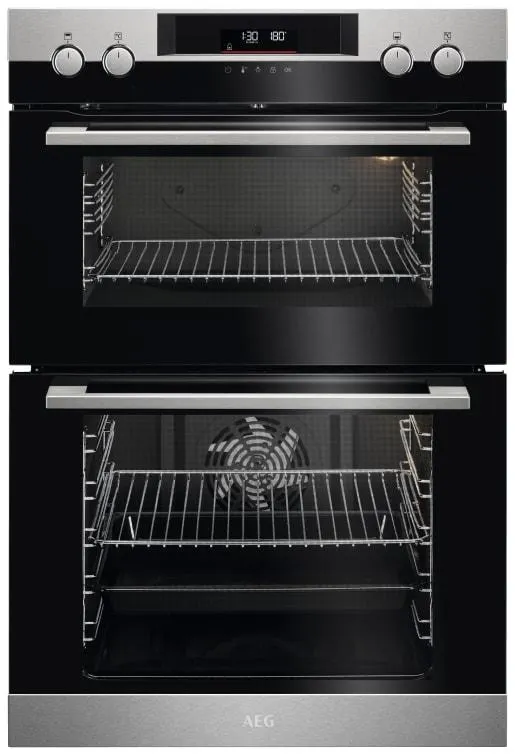 AEG DCK531160M Built-In Catalytic Double Oven - Stainless Steel
