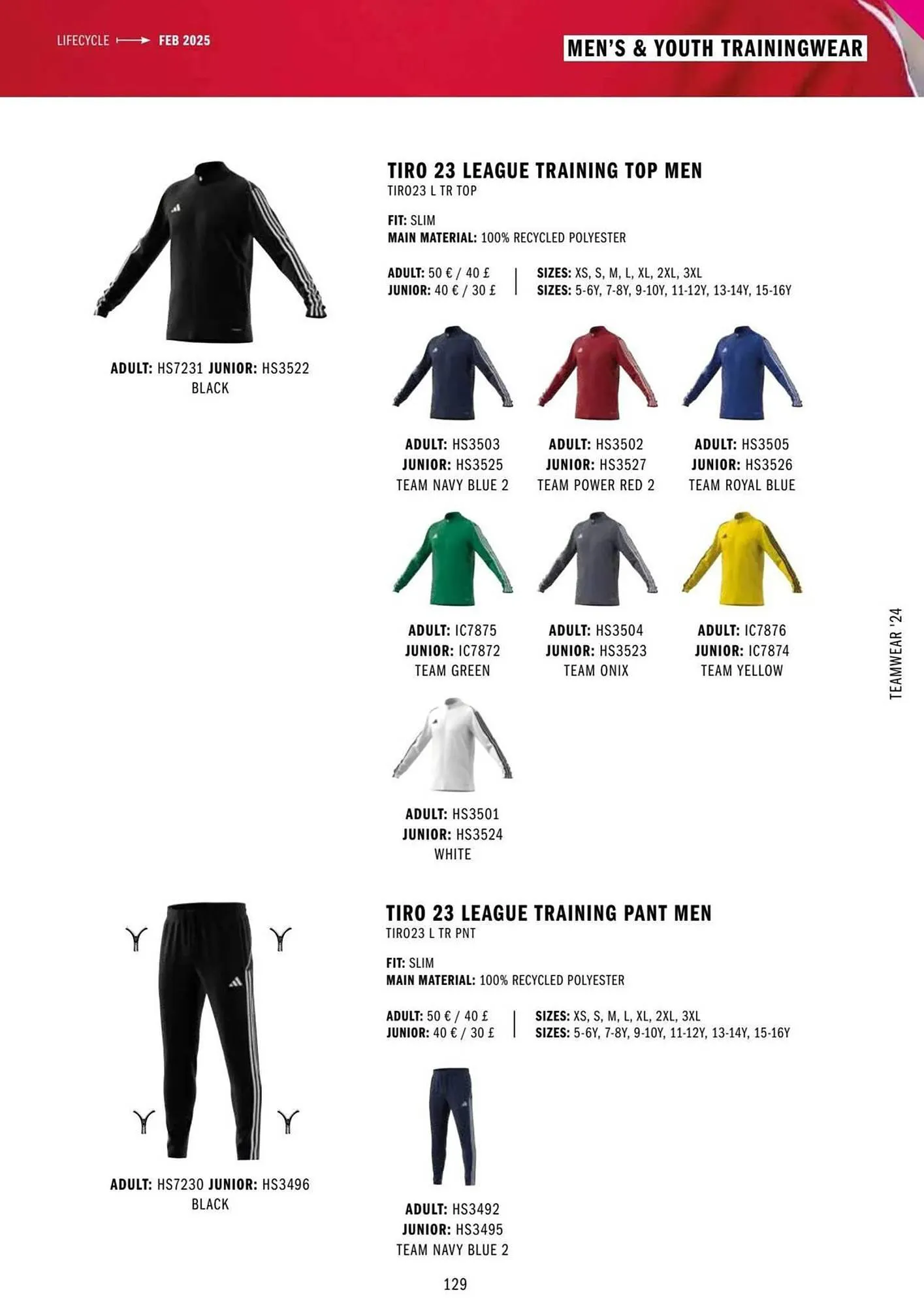 Adidas leaflet from 11 March to 31 December 2024 - Catalogue Page 129