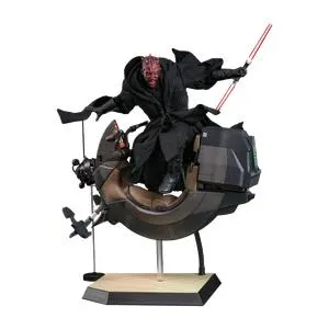 Star Wars: The Phantom Menace: Hot Toys 1/6 Scale Action Figure & Vehicle: Darth Maul (With Sith Speeder)