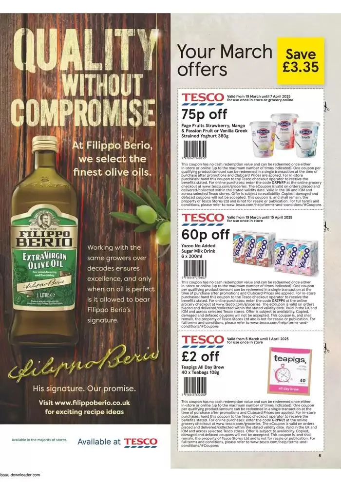 Tesco Magazine - March 2025 from 6 March to 31 March 2025 - Catalogue Page 5