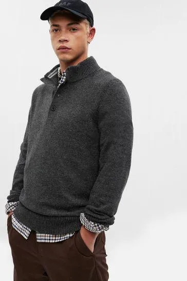 Mock Neck Long Sleeve Jumper
