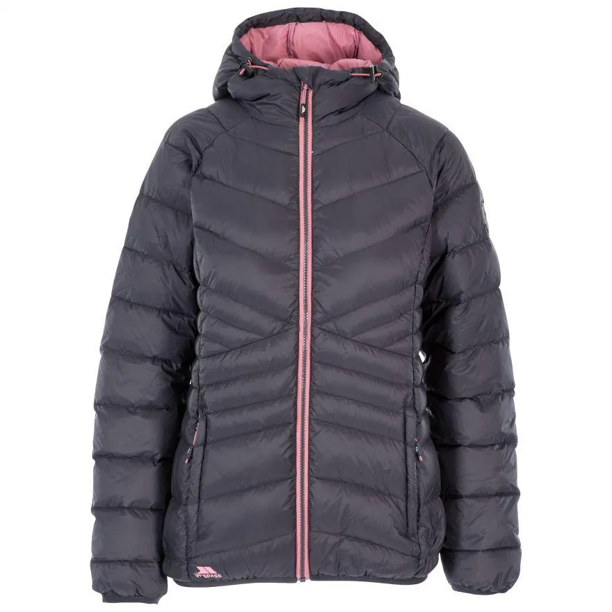 Trespass Womens Down Jacket Hooded Julieta