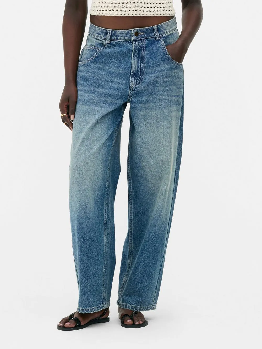 Rita Ora Low Rise Skater Jeans