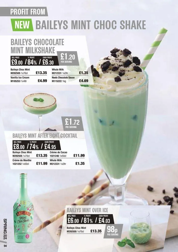 Catering Guide Spring 2024 from 11 March to 28 May 2024 - Catalogue Page 94