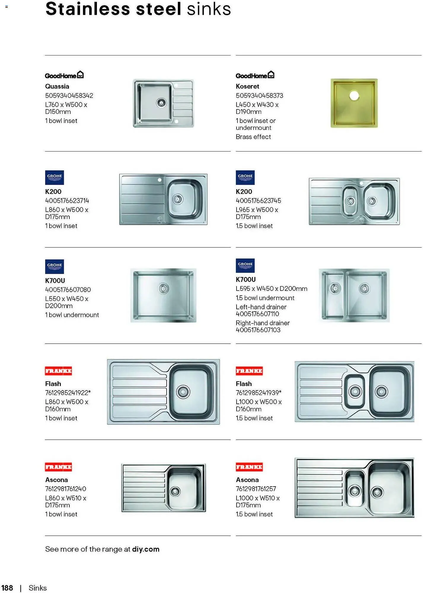 B&Q brochure from 16 December to 1 July 2026 - Catalogue Page 188