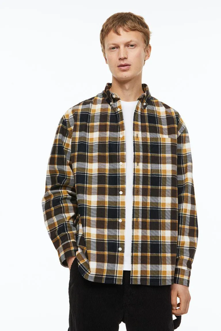 Relaxed Fit Corduroy shirt