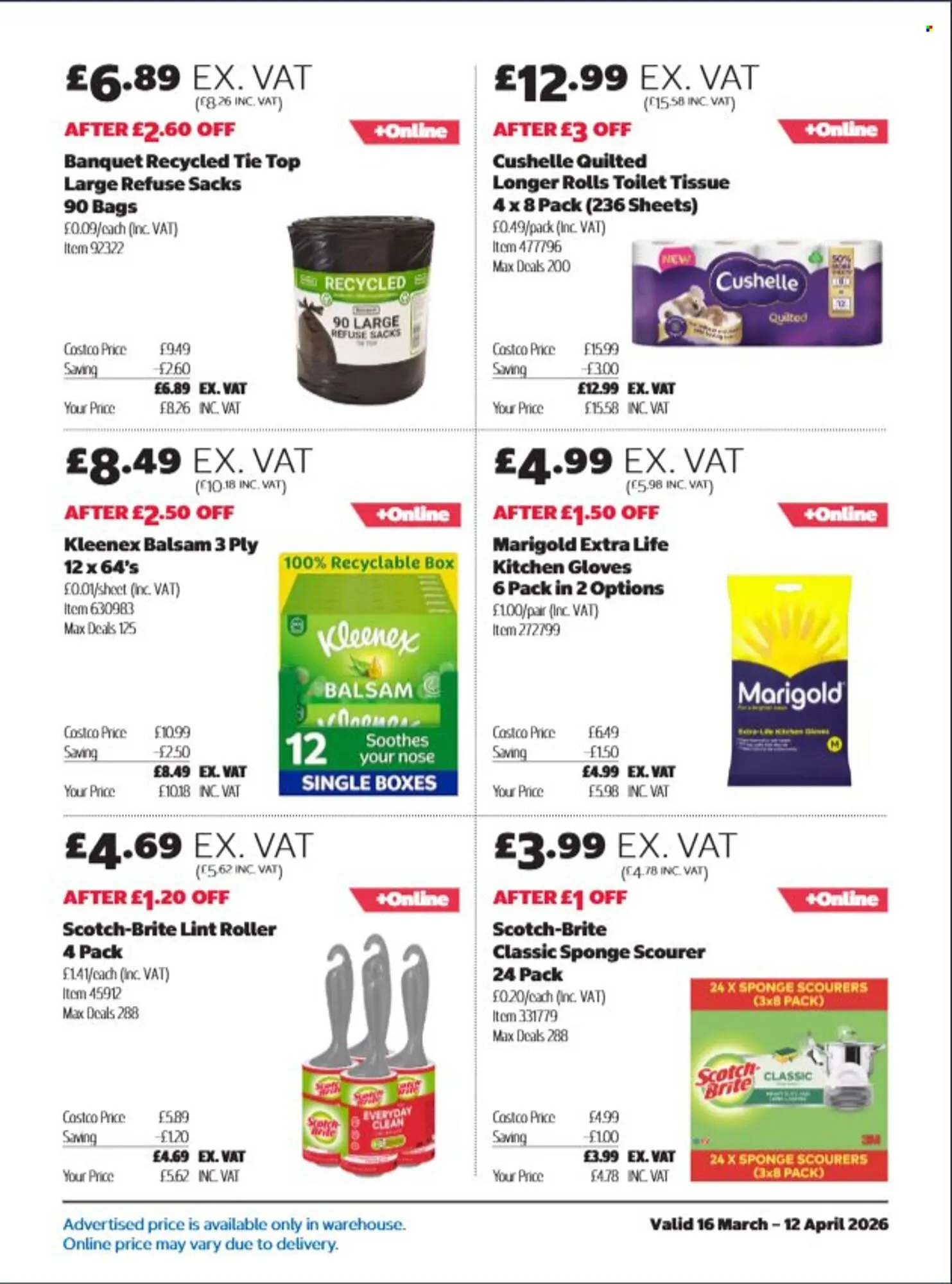 Costco leaflet from 16 March to 12 April 2026 - Catalogue Page 21
