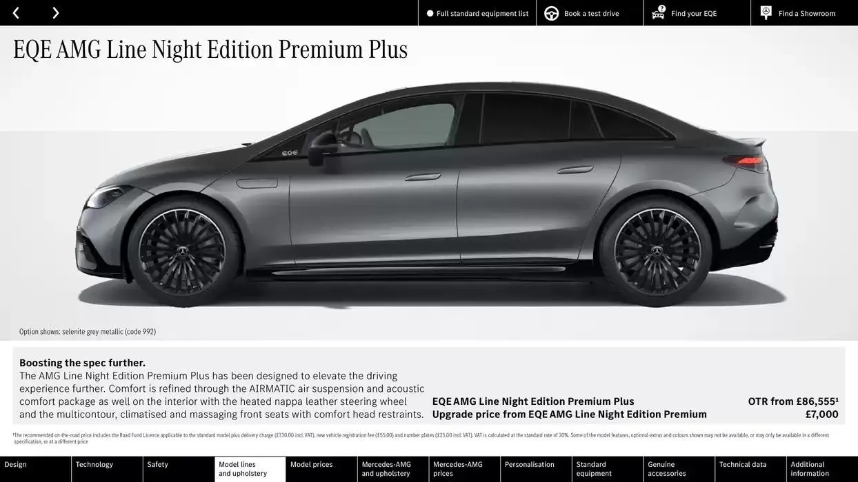 Mercedes Benz EQE Saloon from 24 October to 24 October 2025 - Catalogue Page 31