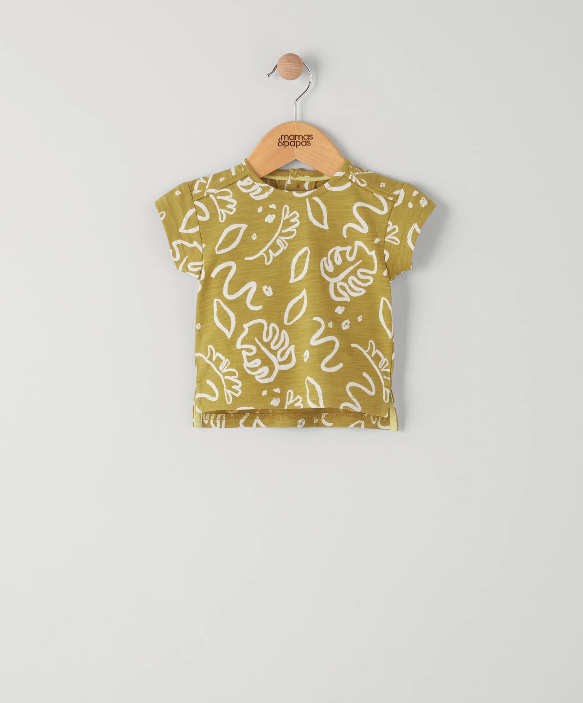 Tropical Palm Print T-Shirt
