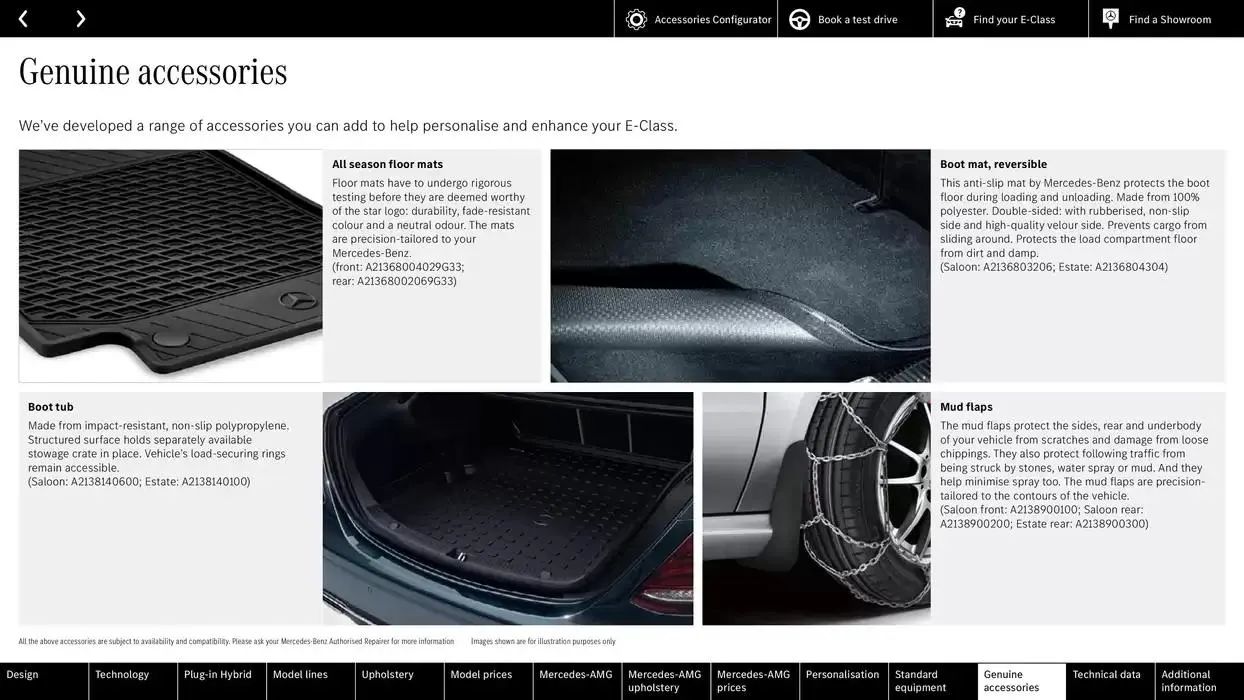 Mercedes Benz New E-Class Saloon from 11 October to 11 October 2025 - Catalogue Page 74